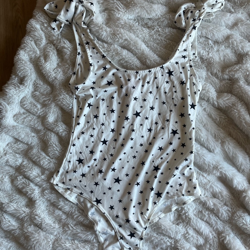 Pink Lily Starry Night Bodysuit
